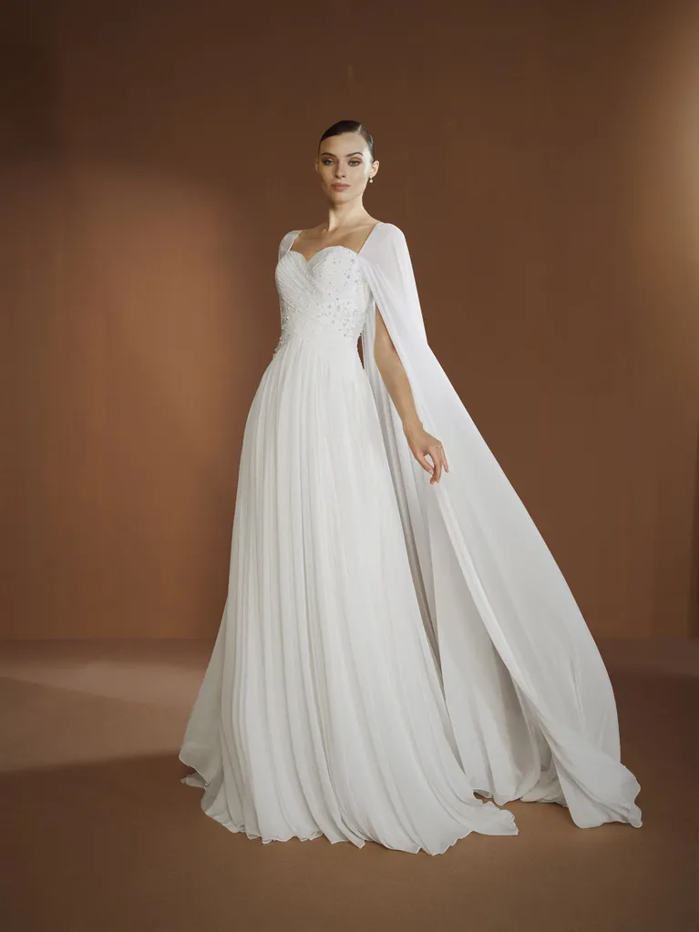 Abito da sposa Elisabetta Franchi A-line con scollatura a cuore - gracekelly